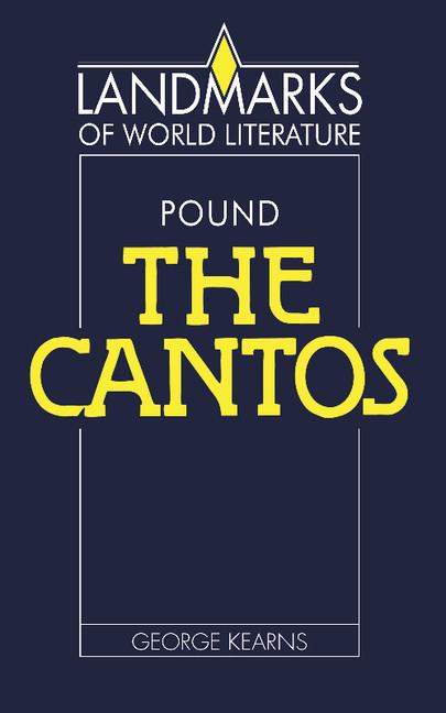 Cover: 9780521336499 | Pound, the Cantos | George P. Kearns | Taschenbuch | Englisch | 1989