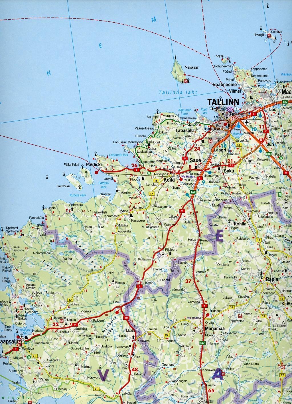 Bild: 9783707905670 | Baltische Staaten / Baltic States 1 : 400 000 Autokarte | (Land-)Karte