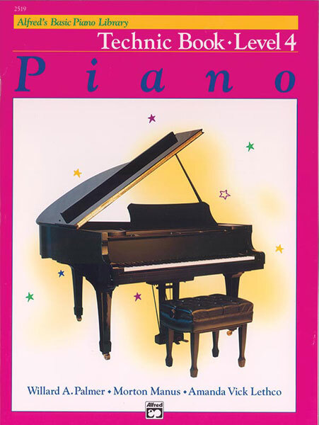 Cover: 38081013541 | Alfred's Basic Piano Library Technic Book 4 | Palmer | Buch