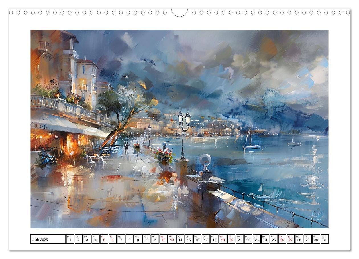 Bild: 9783457139493 | Toskana bis Provence (Wandkalender 2025 DIN A3 quer), CALVENDO...