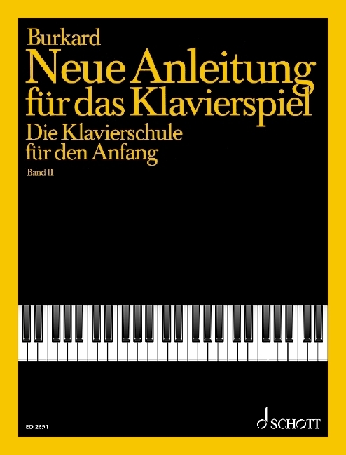 Cover: 9783795712549 | Neue Anleitung für das Klavierspiel | Jakob Alexander Burkard | Buch