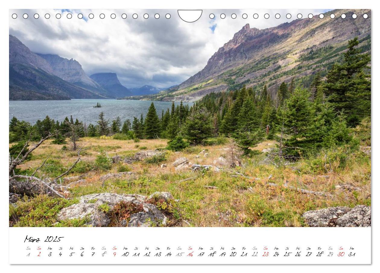 Bild: 9783435666089 | Glacier National Park Montana - USA (Wandkalender 2025 DIN A4...