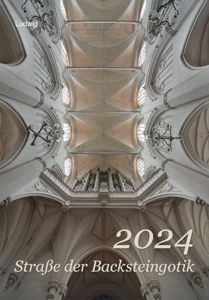 Cover: 9783869354521 | Straße der Backsteingotik 2024 | Bildkalender für das Jahr 2024 | Buch