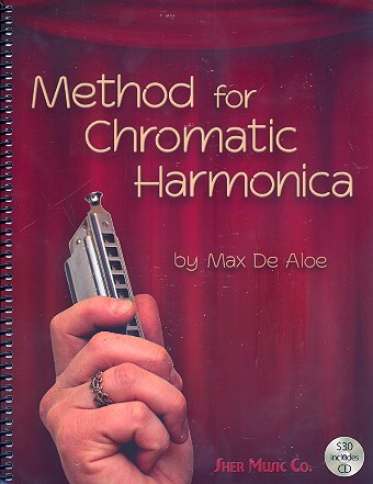 Cover: 9781883217716 | Method For Chromatic Harmonica | Max De Aloe | Buch + CD
