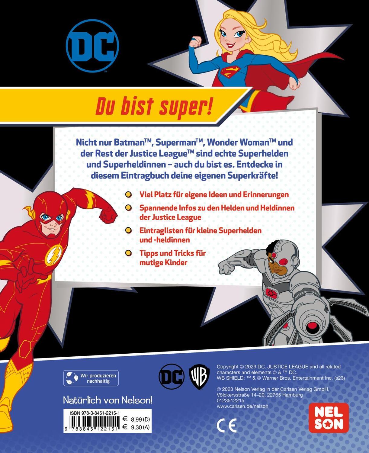Rückseite: 9783845122151 | DC Superhelden: Meine Abenteuer | Taschenbuch | DC Universum | 96 S.