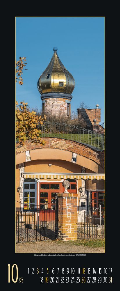 Bild: 9783731875833 | Hundertwasser Architektur 2025 | Korsch Verlag | Kalender | 14 S.