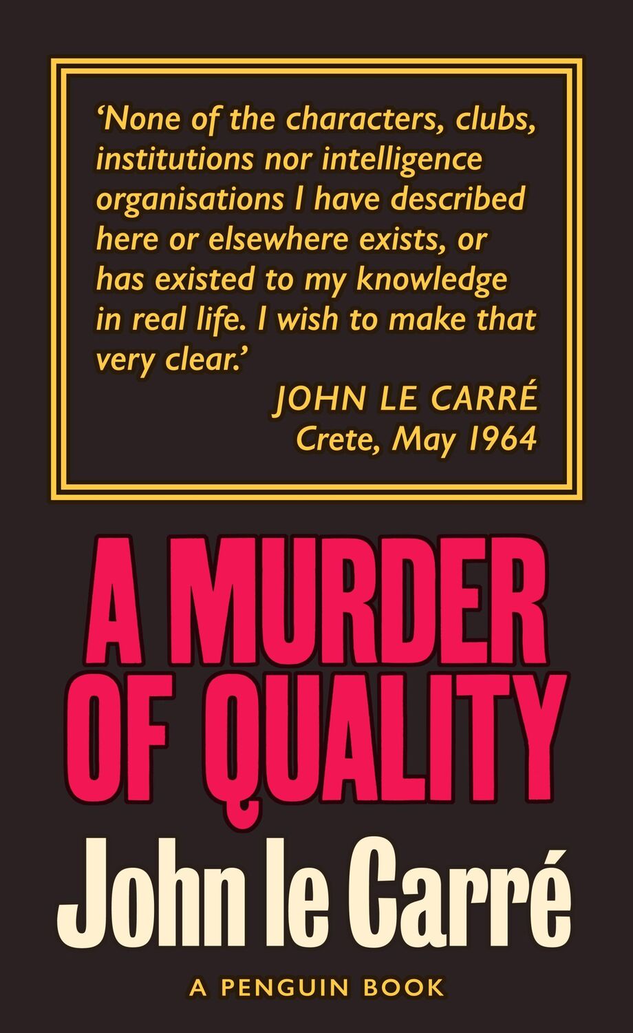 Cover: 9780241330883 | A Murder of Quality | The Smiley Collection | John le Carré | Buch