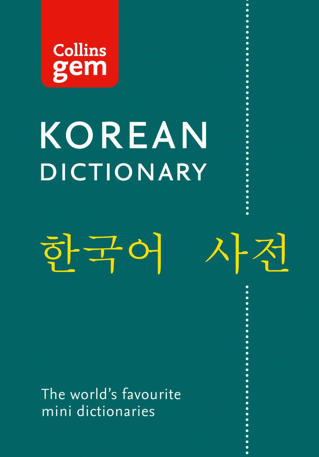 Cover: 9780008270780 | Collins Korean Gem Dictionary | The World's Favourite Mini Dictionary