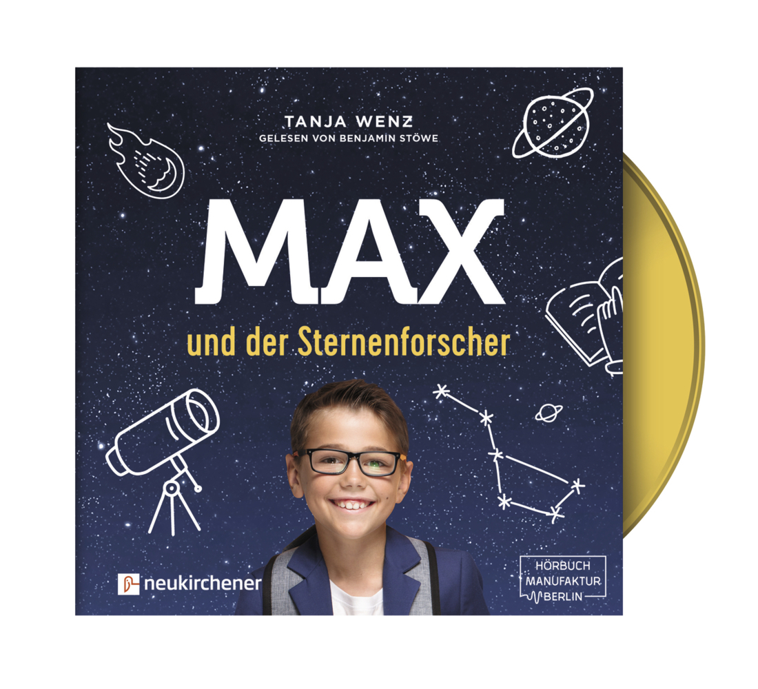 Cover: 9783761566367 | Max und der Sternenforscher - Hörbuch, 1 Audio-CD, MP3 | Tanja Wenz