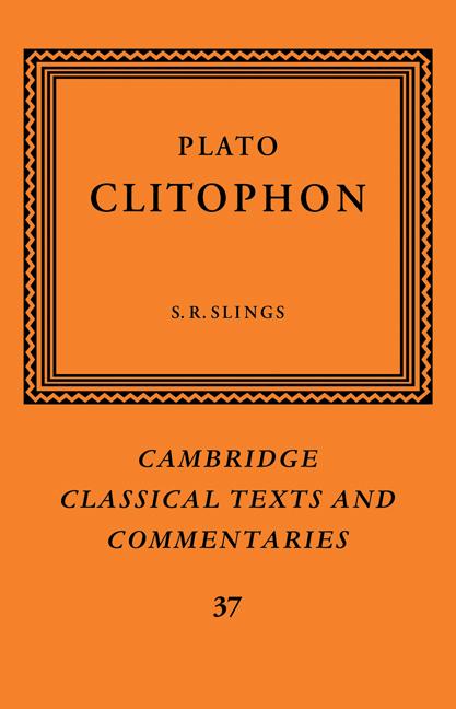 Cover: 9780521031066 | Plato | Clitophon | Plato | Taschenbuch | Englisch | 2006