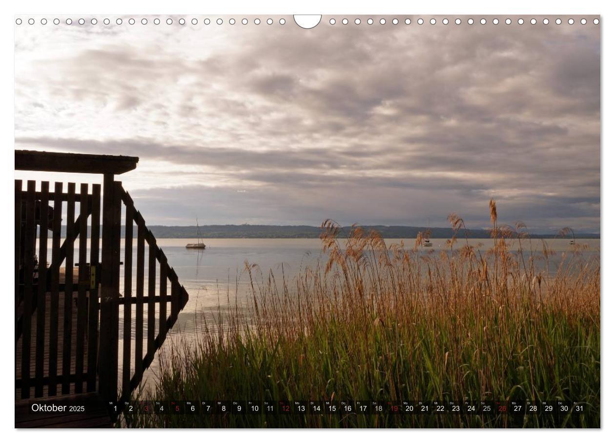 Bild: 9783435705573 | Seestärke - Der Ammersee (Wandkalender 2025 DIN A3 quer), CALVENDO...