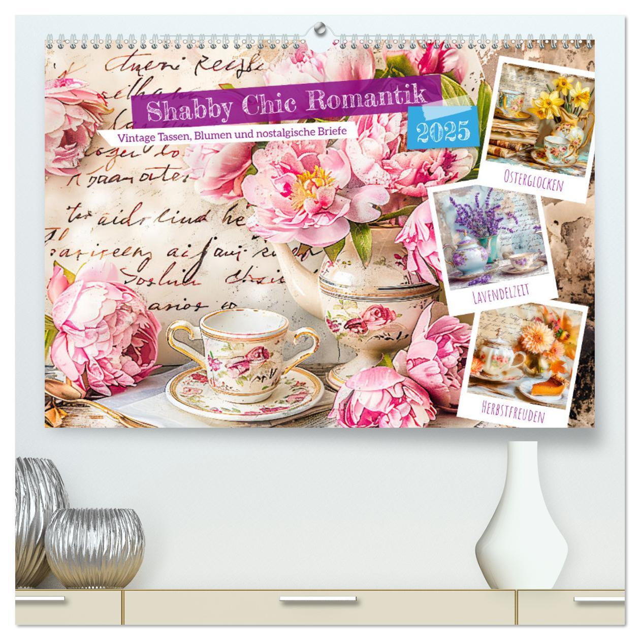 Cover: 9783457172292 | Shabby Chic Romantik - Vintage Tassen, Blumen und nostalgische...