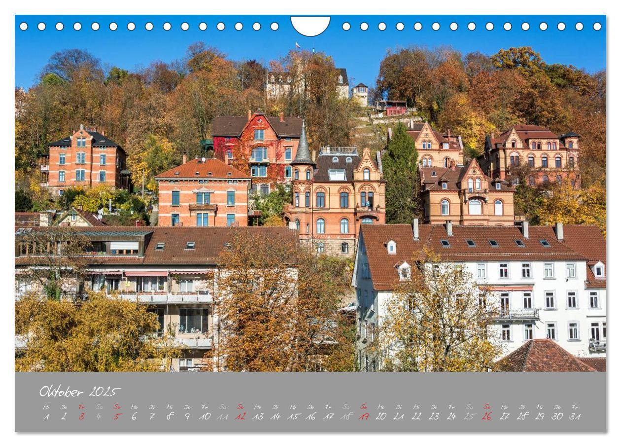 Bild: 9783435571796 | Zwölf Monate in Tübingen (Wandkalender 2025 DIN A4 quer), CALVENDO...