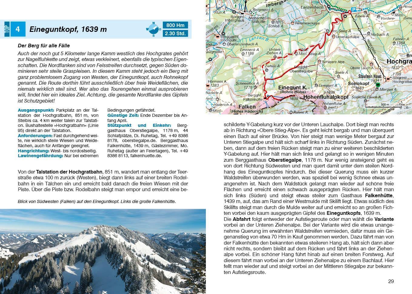 Bild: 9783763359165 | Allgäuer Alpen und Lechtal | 52 Skitouren | Stephan Baur | Taschenbuch