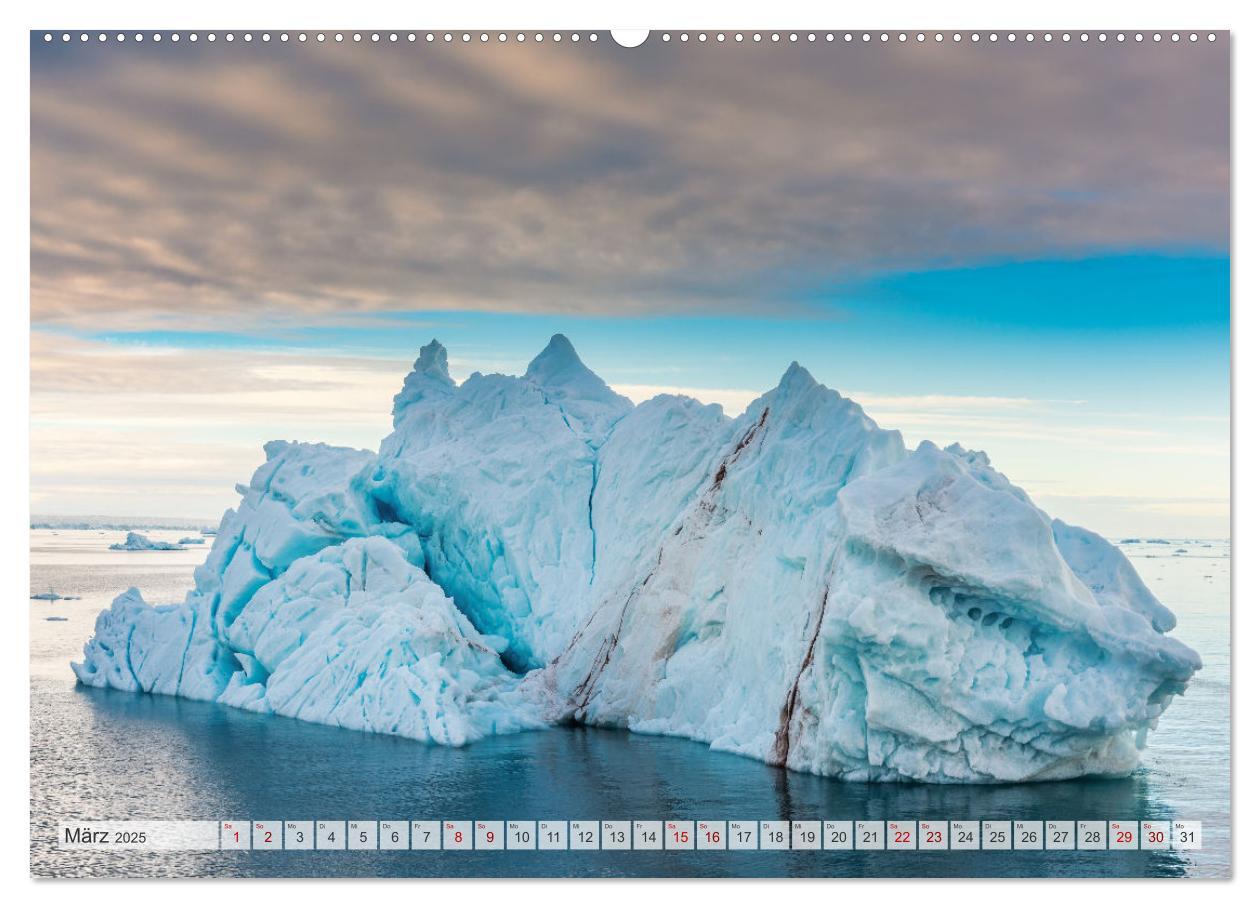 Bild: 9783435024476 | Eisgiganten der Arktis (Wandkalender 2025 DIN A2 quer), CALVENDO...