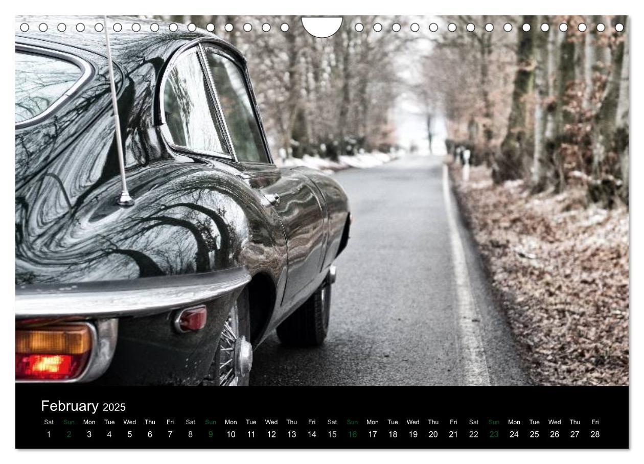 Bild: 9781325955763 | Jaguar E-Type (Wall Calendar 2025 DIN A4 landscape), CALVENDO 12...