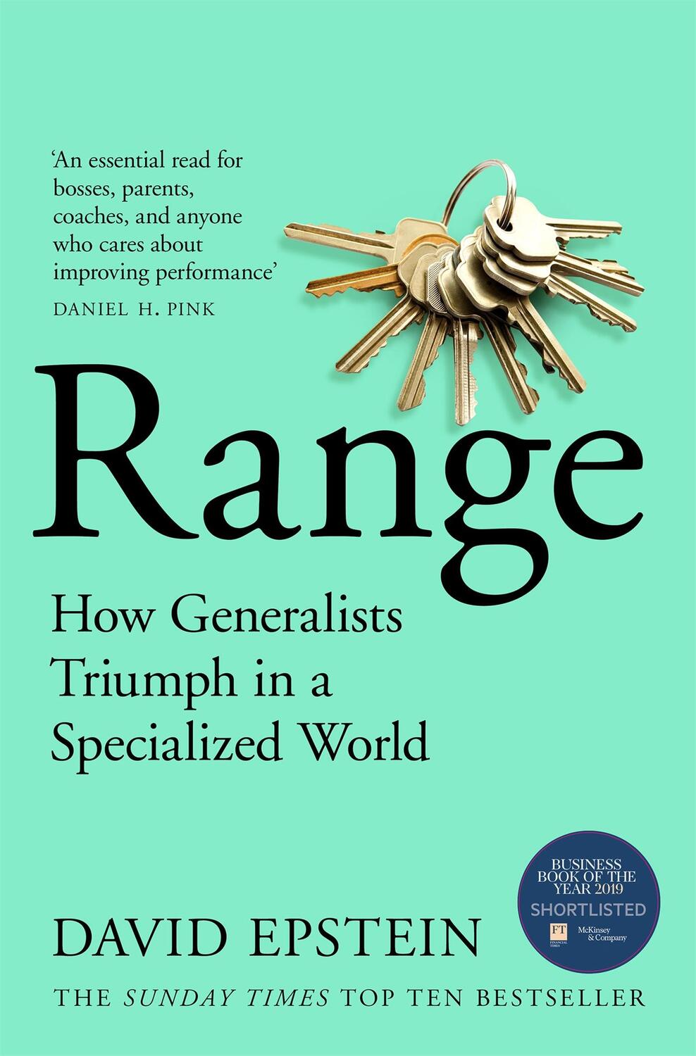 Cover: 9781509843527 | Range | How Generalists Triumph in a Specialized World | David Epstein