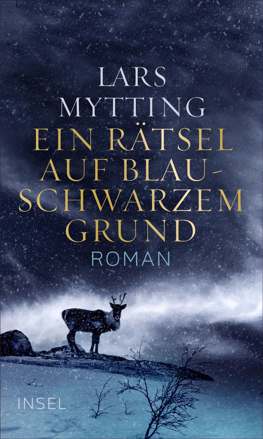 Cover: 9783458179399 | Ein Rätsel auf blauschwarzem Grund | Roman | Lars Mytting | Buch