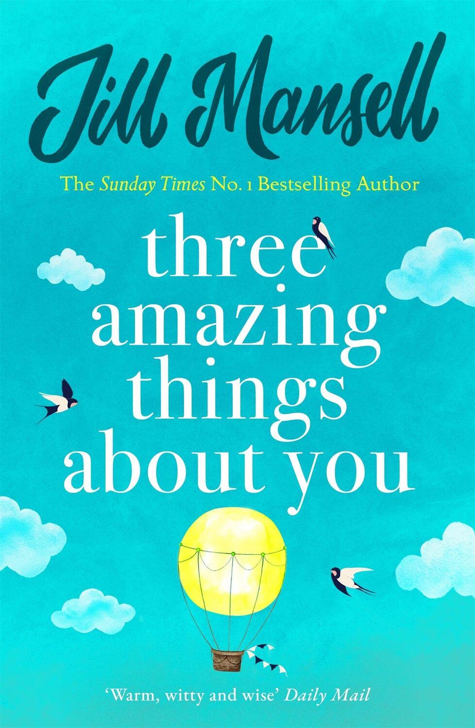 Cover: 9781472208866 | Three Amazing Things About You | Jill Mansell | Taschenbuch | Englisch