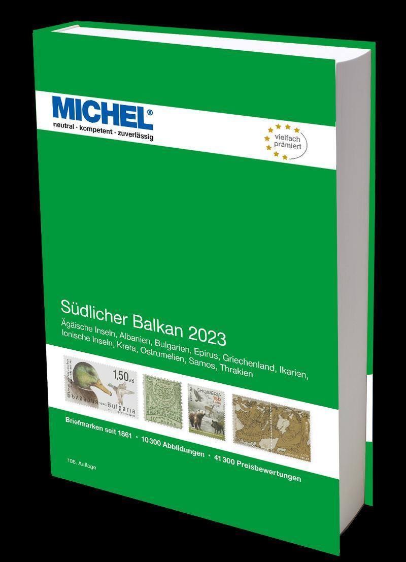 Cover: 9783954024575 | Südlicher Balkan 2023 | Europa Teil 7 | MICHEL-Redaktion | Buch | 2023
