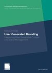 Cover: 9783834923240 | User Generated Branding | Ulrike Arnhold | Taschenbuch | Paperback
