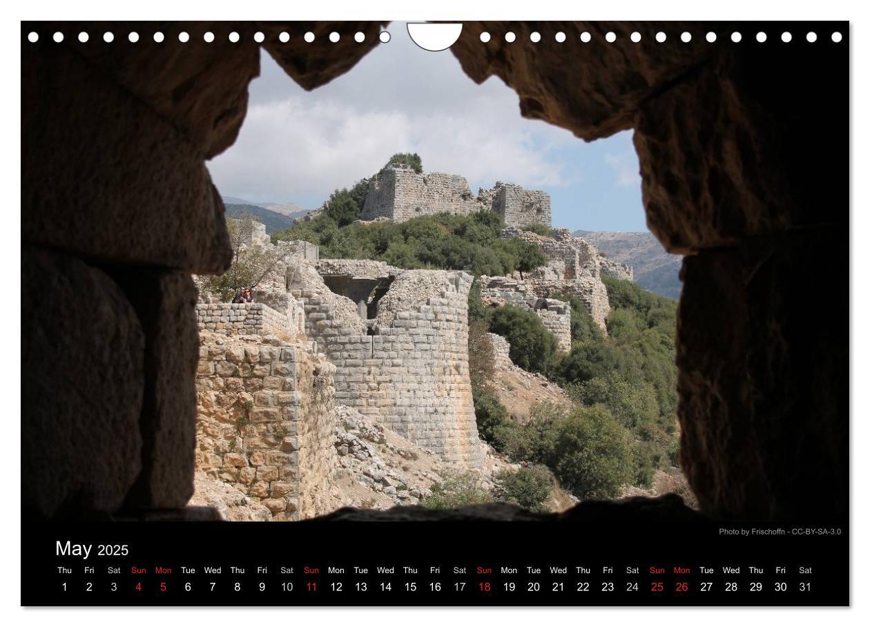 Bild: 9781325962112 | Monuments of Israel 2025 (Wall Calendar 2025 DIN A4 landscape),...