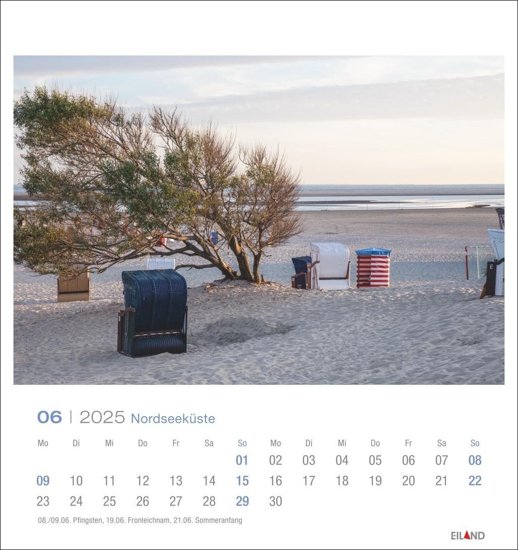Bild: 9783964023292 | Nordseeküste Postkartenkalender 2025 - Wind und Wellen - Sand und Meer