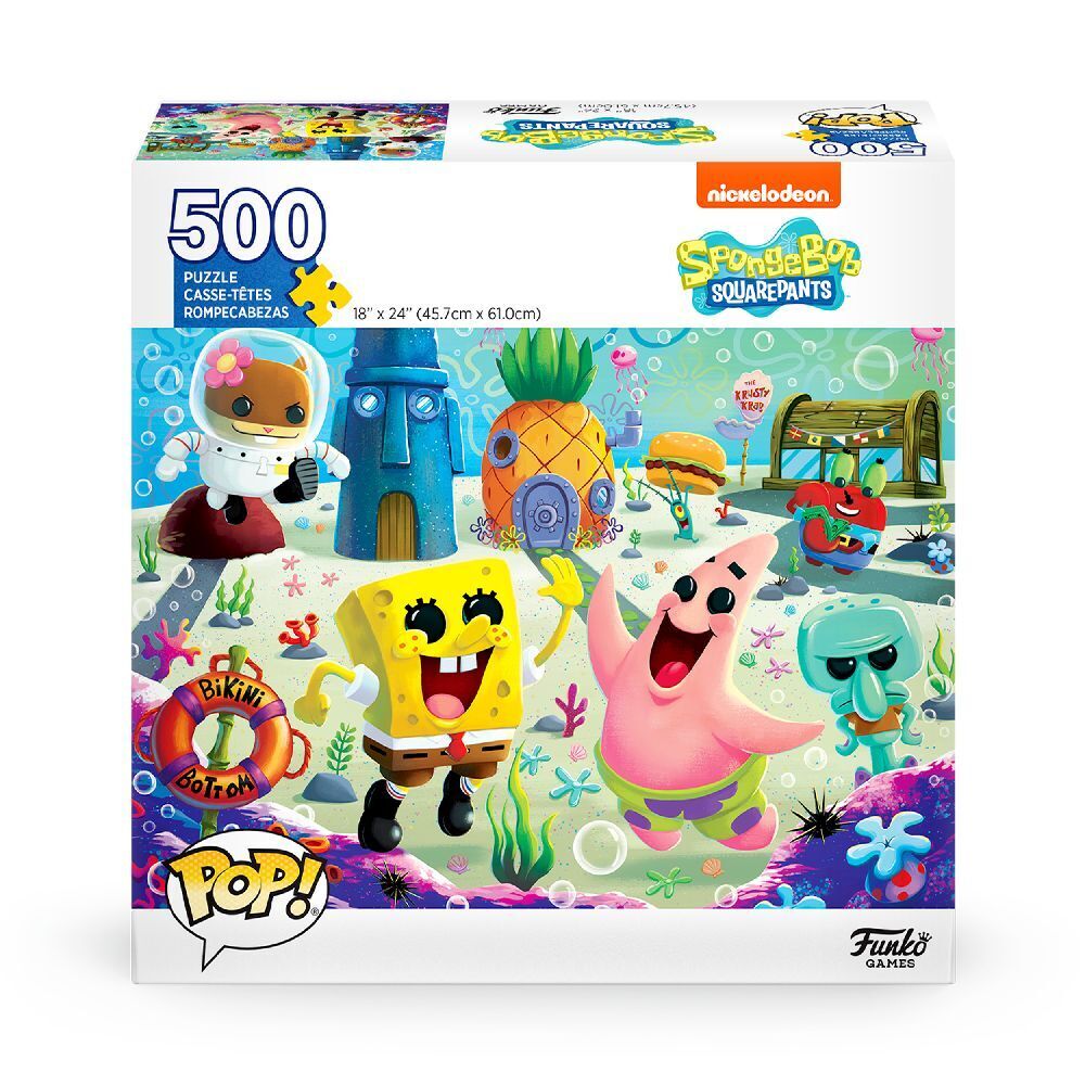 Cover: 889698708852 | Pop! Puzzle - Spongebob | Funko Games | Spiel | In Spielebox | 708852