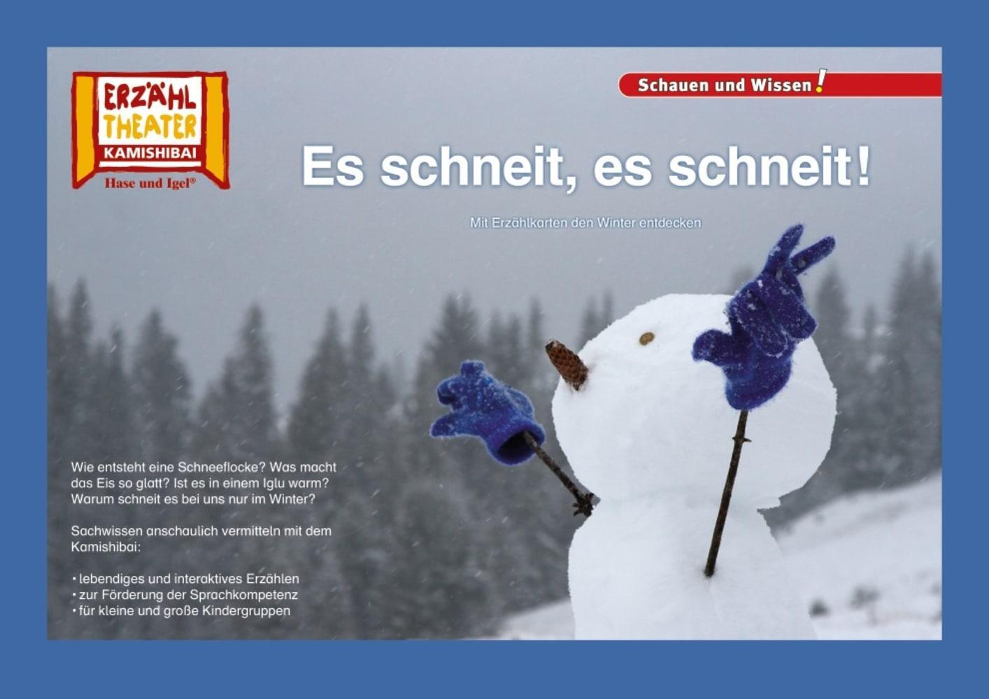 Cover: 4260505831806 | Es schneit, es schneit! / Kamishibai Bildkarten | Verena Sangu | Buch