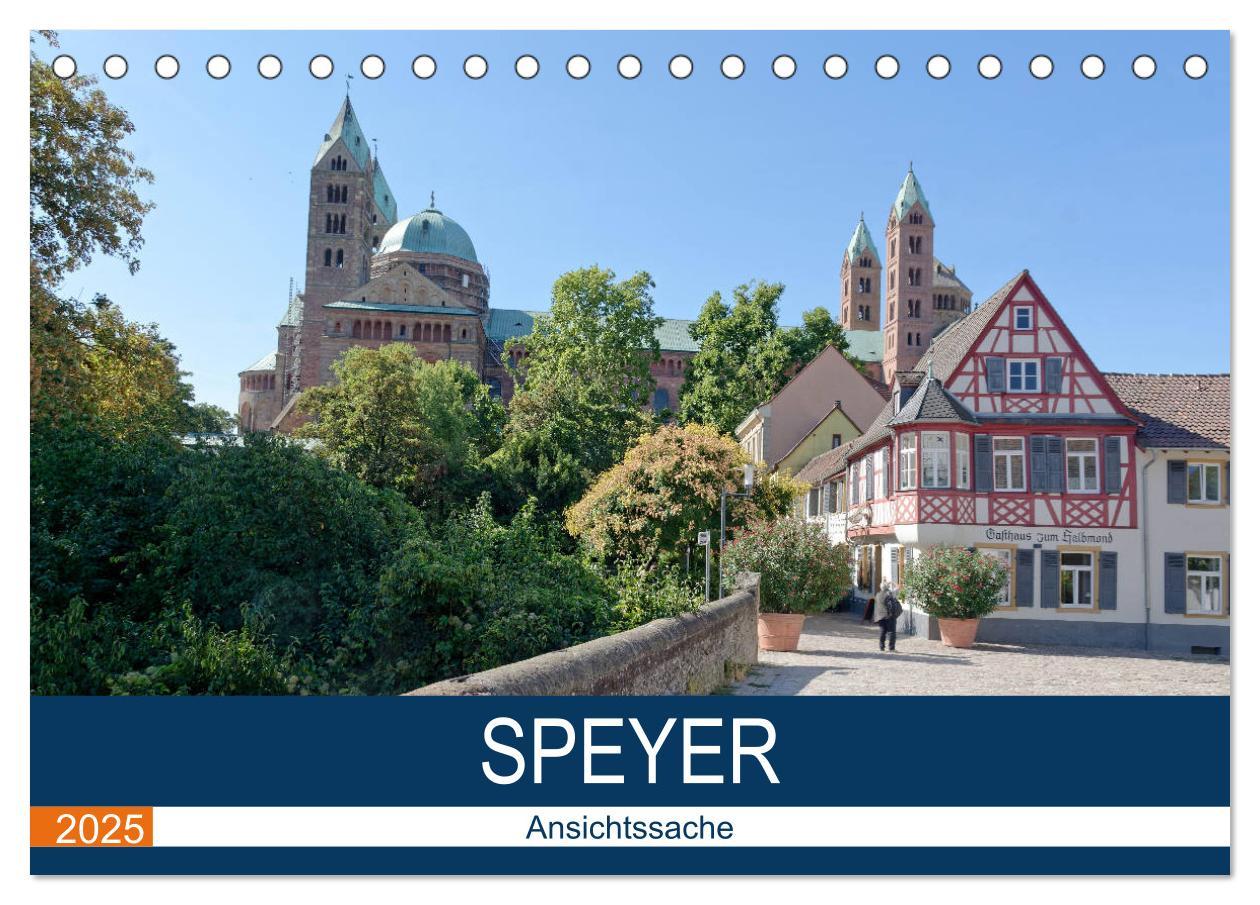 Cover: 9783435292424 | Speyer - Ansichtssache (Tischkalender 2025 DIN A5 quer), CALVENDO...