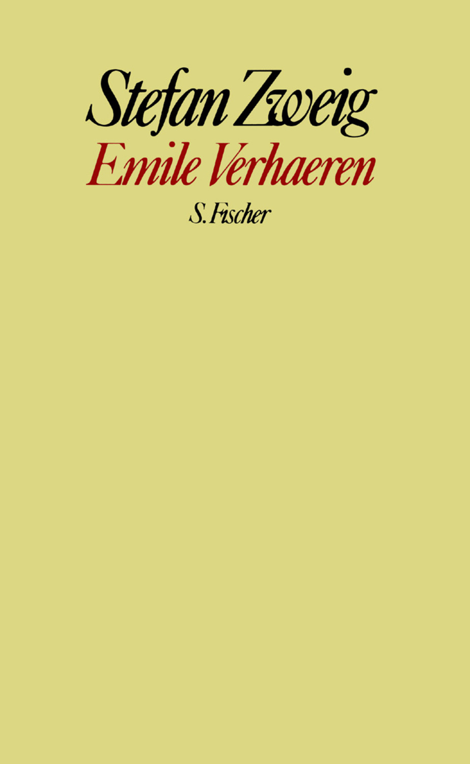 Cover: 9783100970657 | Emile Verhaeren | Gesammelte Werke, Gesammelte Werke in Einzelbänden