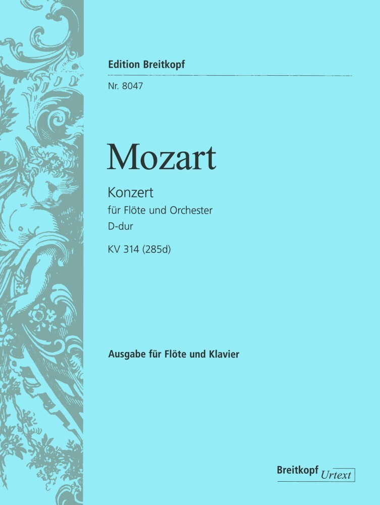 Cover: 9790004183427 | Flute Concerto No. 2 In D Major KV 314 | Wolfgang Amadeus Mozart
