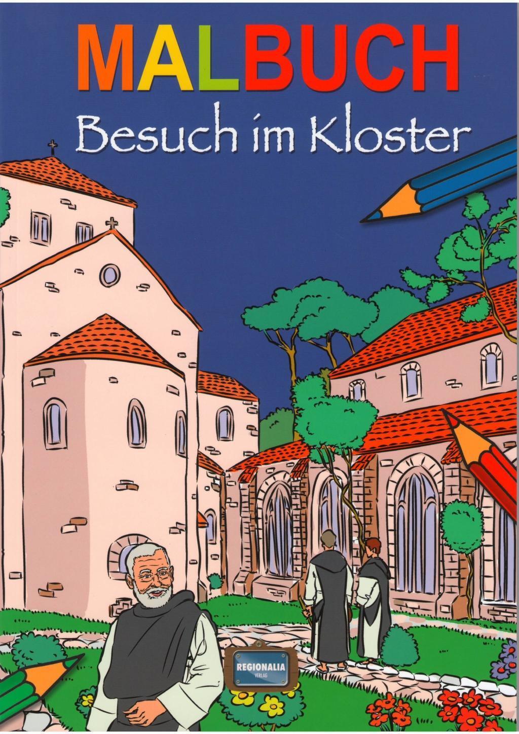 Cover: 9783955401344 | Malbuch Besuch im Kloster | Taschenbuch | 96 S. | Deutsch | 2014