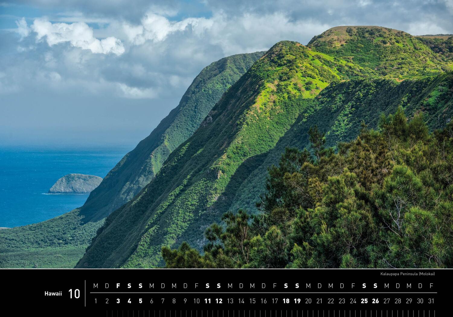 Bild: 9783968555232 | 360° Hawaii Premiumkalender 2025 | Christian Heeb | Kalender | 13 S.