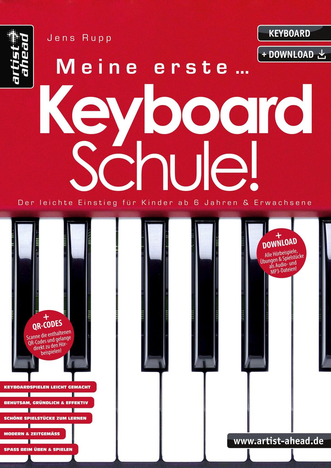 Cover: 9783866421165 | Meine erste Keyboardschule! | Jens Rupp | Broschüre | Buch &amp; Download