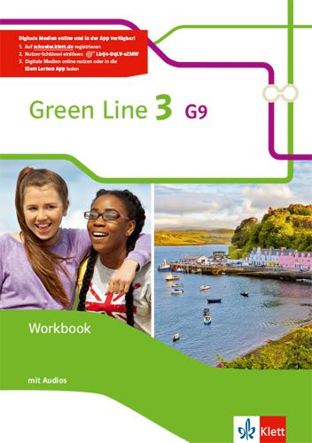 Cover: 9783128542355 | Green Line 3 G9. Workbook mit Audios Klasse 7 | Harper | Bundle | 2016