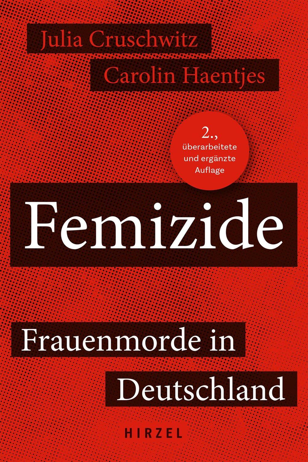 Cover: 9783777630298 | Femizide | Frauenmorde in Deutschland | Julia Cruschwitz (u. a.)