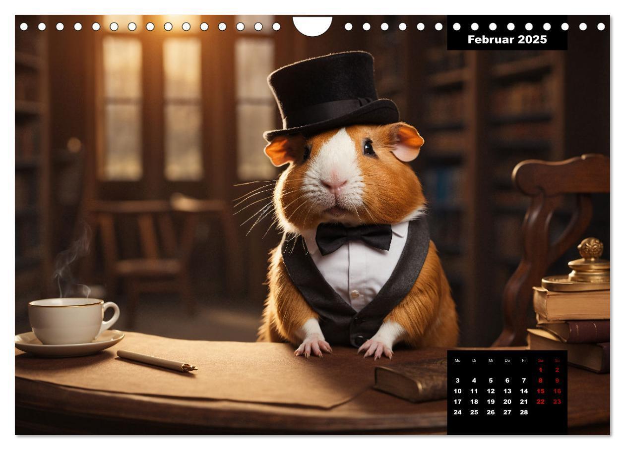 Bild: 9783435011865 | Meerschweinchen mal anders! (Wandkalender 2025 DIN A4 quer),...