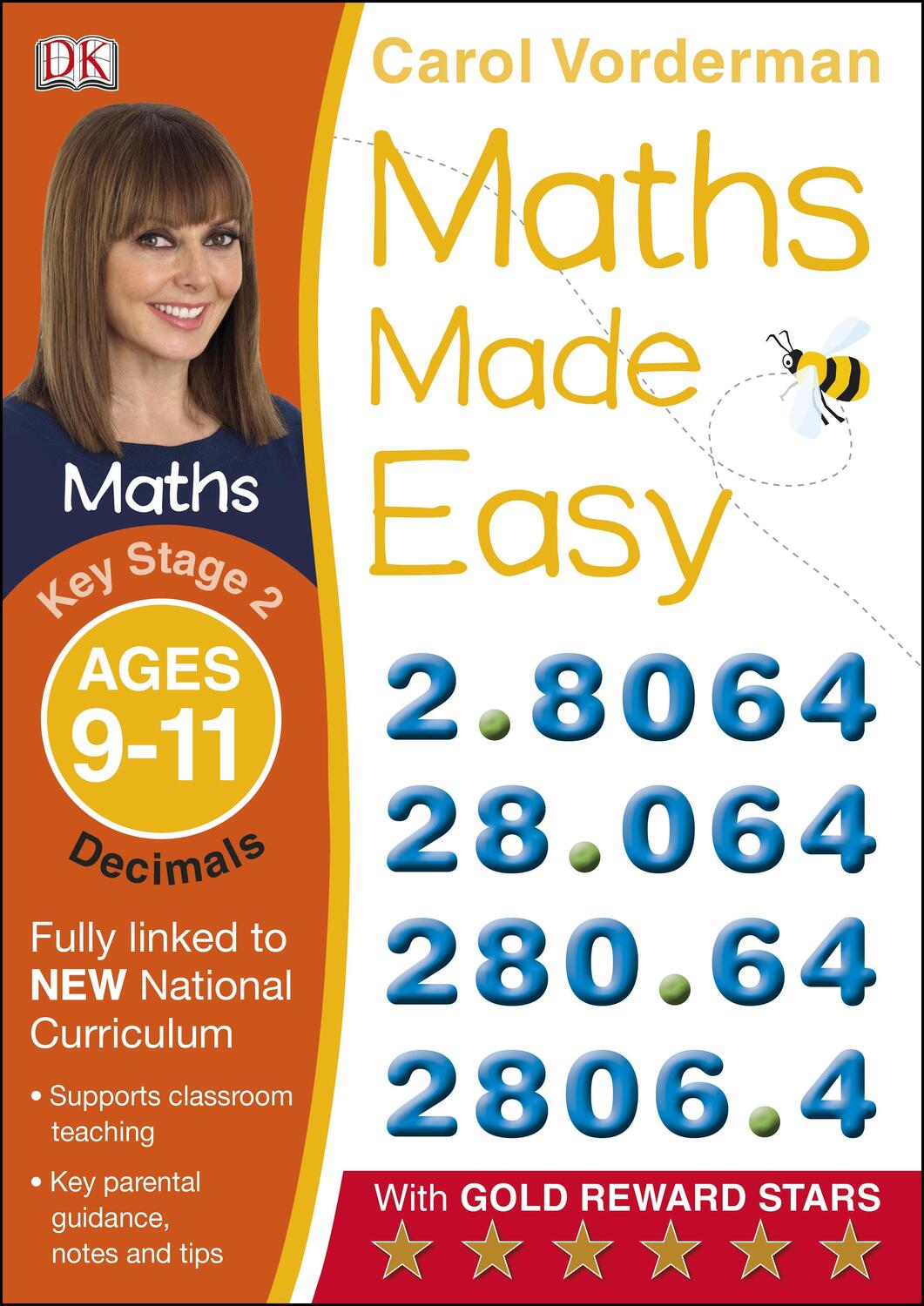 Cover: 9781409345084 | Maths Made Easy: Decimals, Ages 9-11 (Key Stage 2) | Carol Vorderman