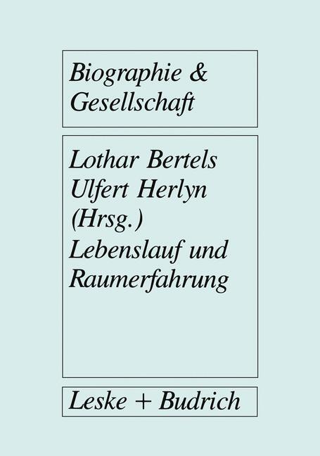 Cover: 9783322972019 | Lebenslauf und Raumerfahrung | Ulfert Herlyn | Taschenbuch | Paperback