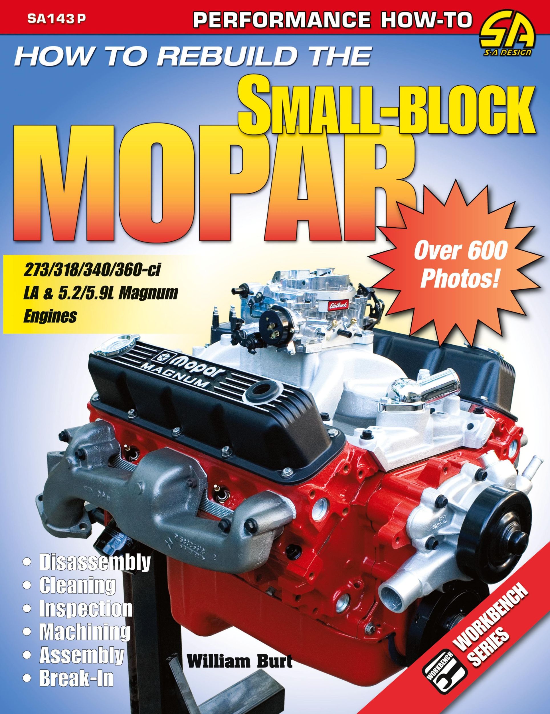 Cover: 9781613250587 | How to Rebuild the Small-Block Mopar | William Burt | Taschenbuch