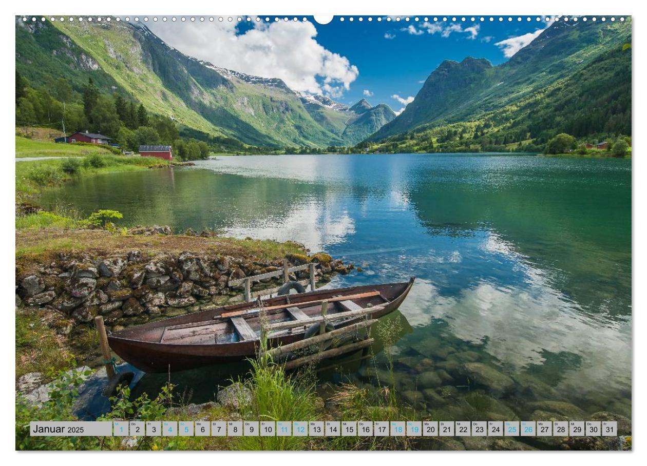 Bild: 9783435613144 | Sommer in Norwegen (Wandkalender 2025 DIN A2 quer), CALVENDO...