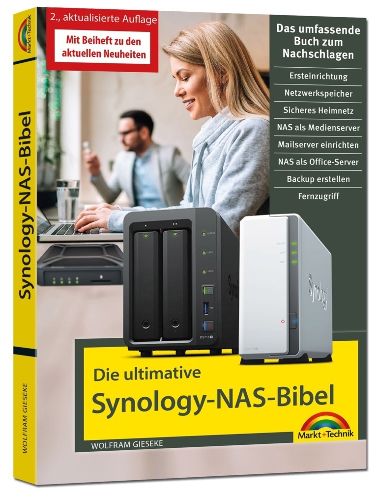 Cover: 9783959822664 | Die ultimative Synology NAS Bibel - Das Praxisbuch - mit vielen...
