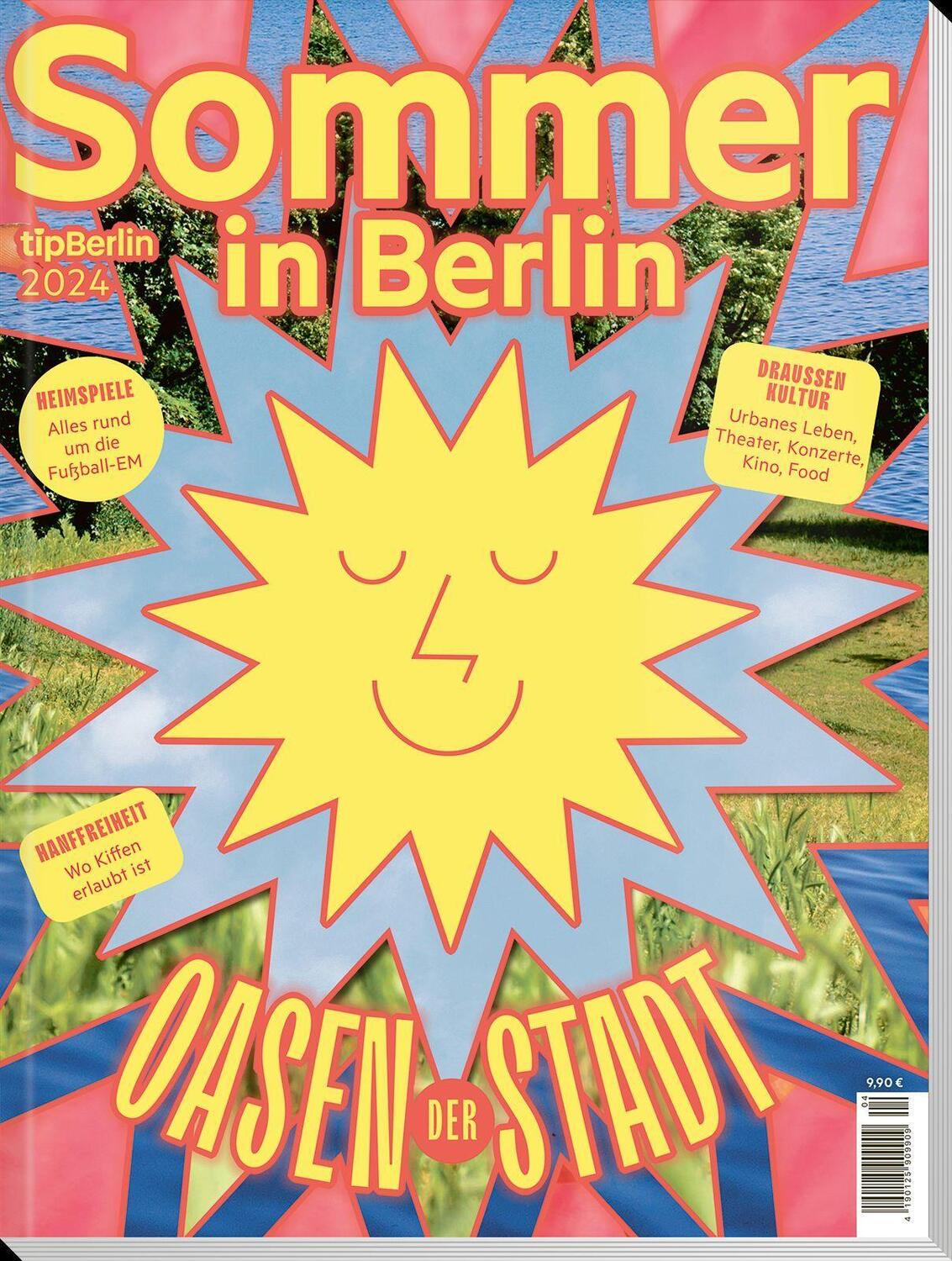 Cover: 9783946631651 | Sommer in Berlin 2024 | Oasen der Stadt | Tip Berlin Media Group GmbH