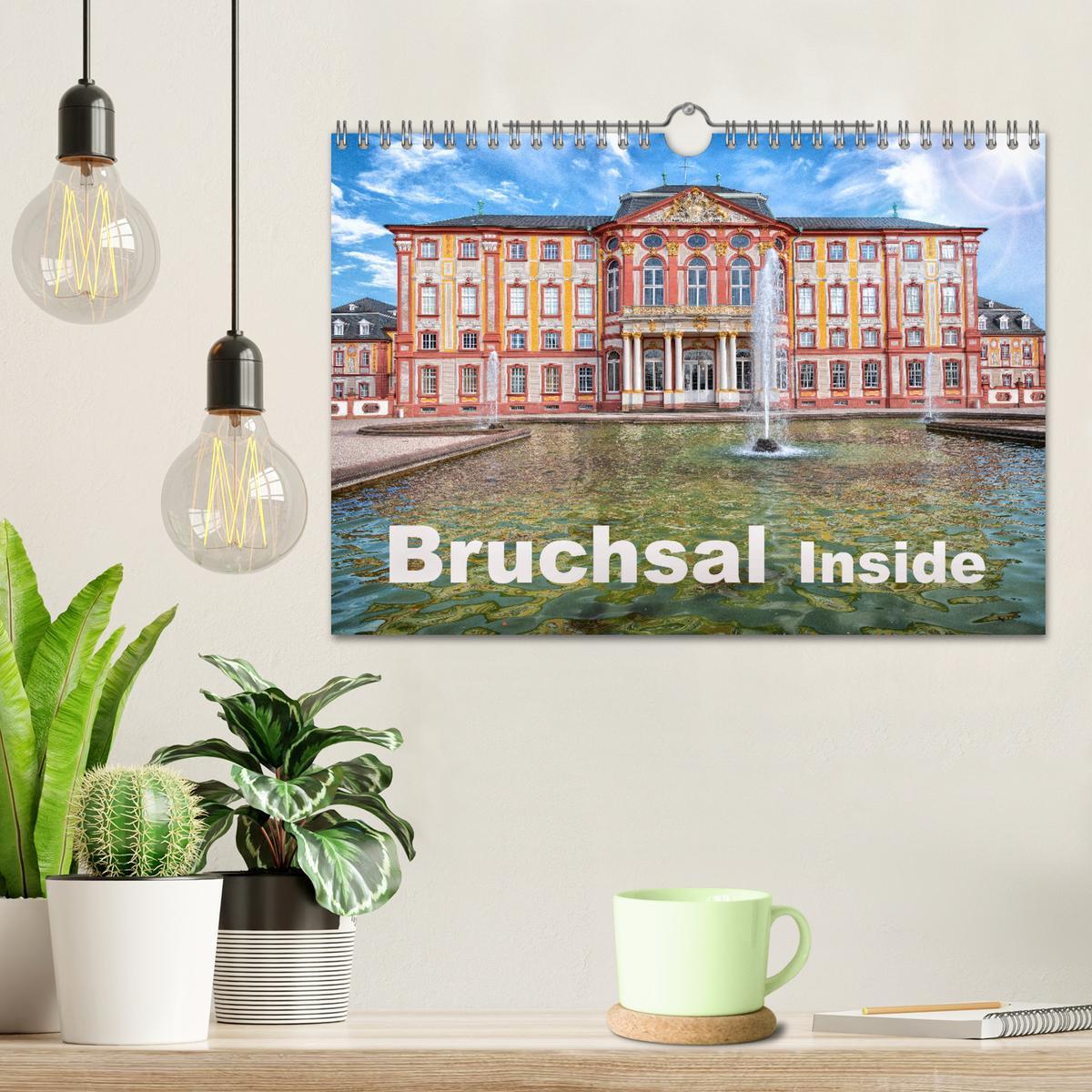 Bild: 9783435289134 | Bruchsal Inside (Wandkalender 2025 DIN A4 quer), CALVENDO...