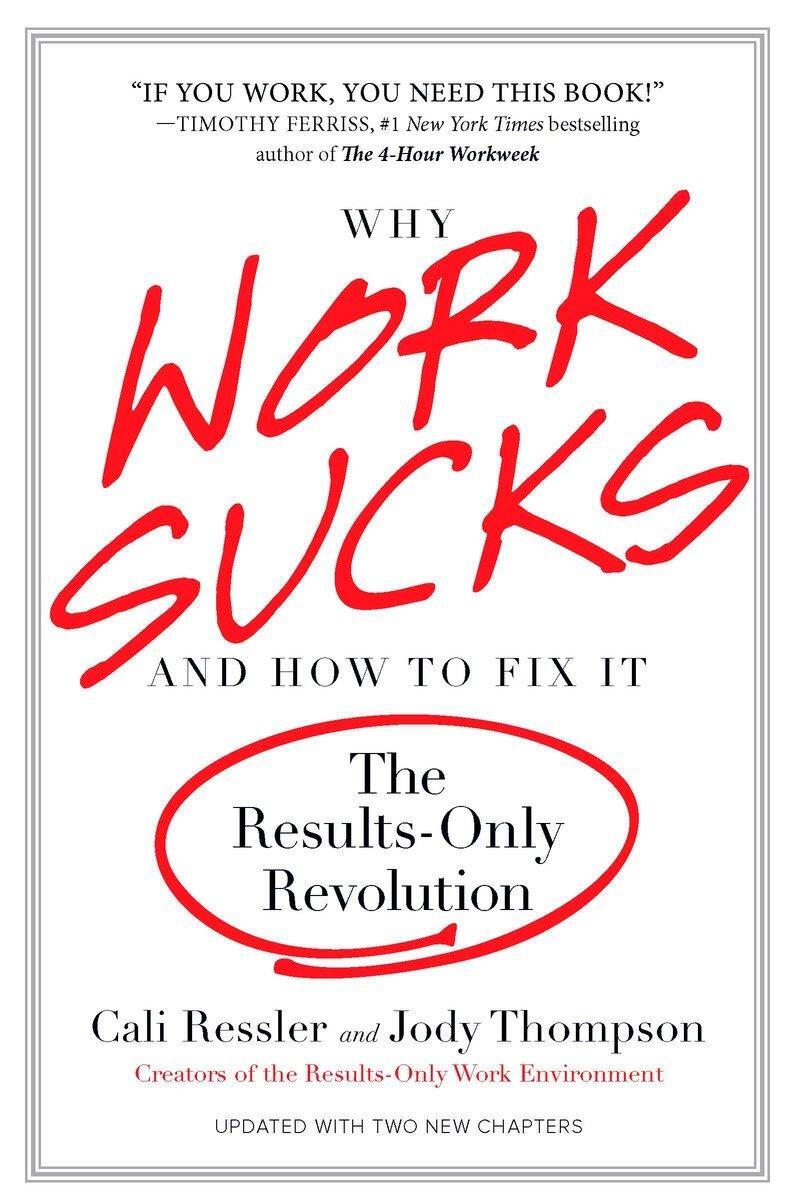 Cover: 9781591842927 | Why Work Sucks and How to Fix It | The Results-Only Revolution | Buch