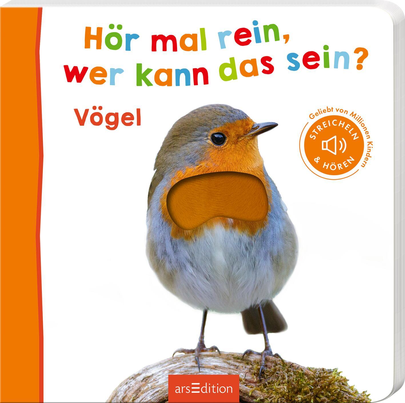 Cover: 9783845859354 | Hör mal rein, wer kann das sein? - Vögel | Streicheln und hören | Buch