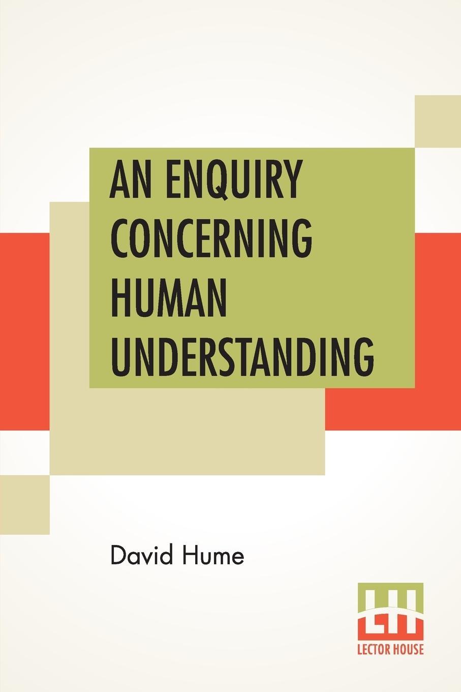 Cover: 9789353422868 | An Enquiry Concerning Human Understanding | David Hume | Taschenbuch