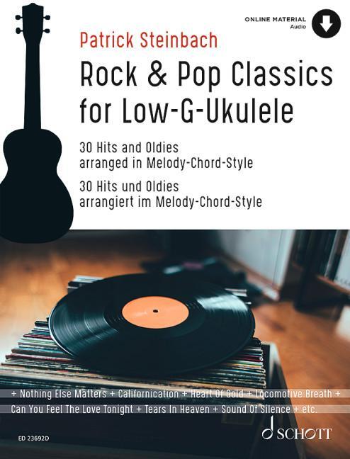 Cover: 9790001217606 | Rock &amp; Pop Classics for "Low G"-Ukulele | Broschüre | Deutsch | 2023