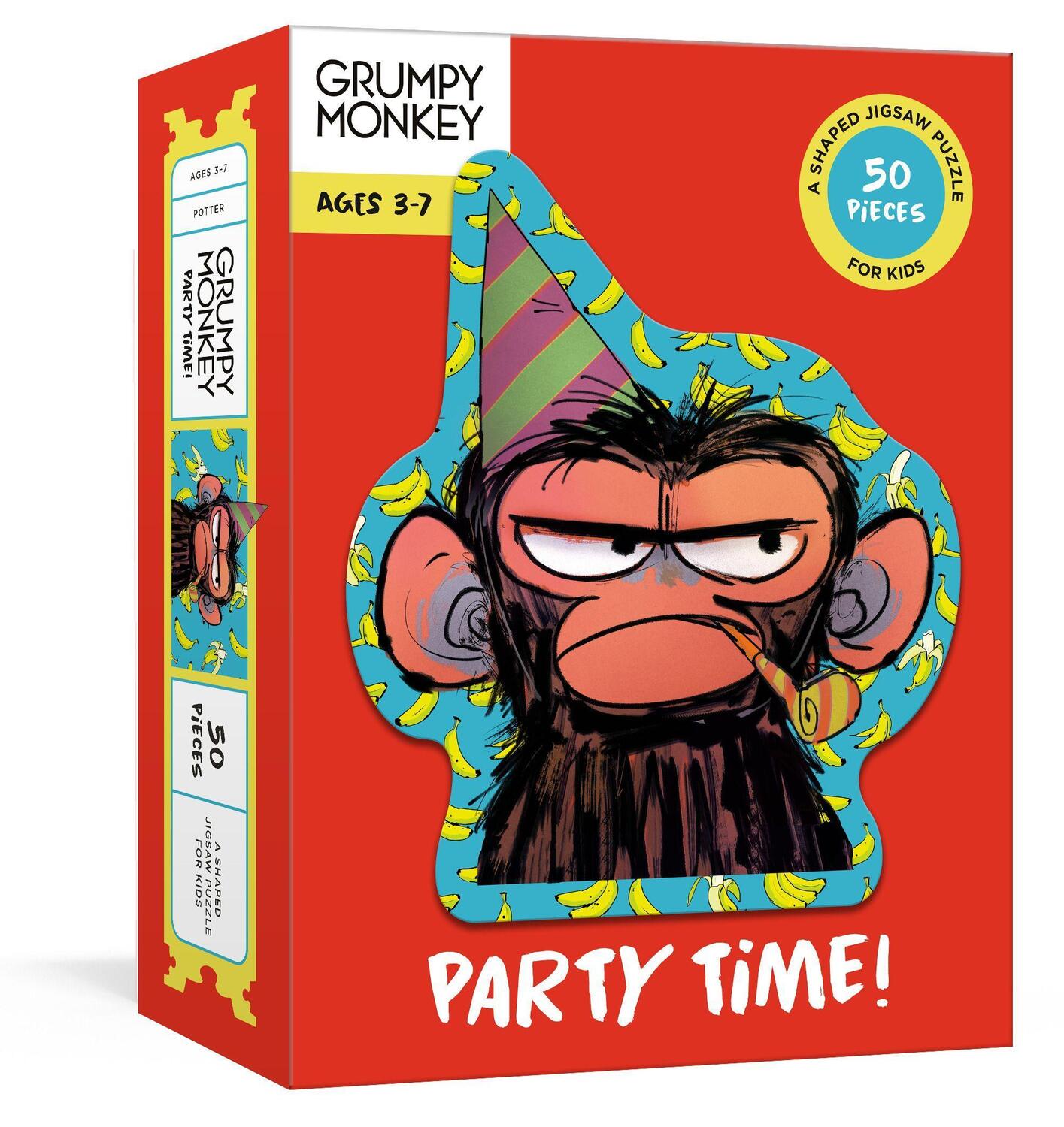 Cover: 9780593235263 | Grumpy Monkey Party Time! Puzzle | Suzanne Lang | Spiel | Englisch